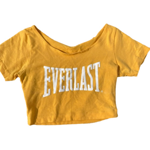 Vintage Everlast Workout Crop Top xs Early 90s
